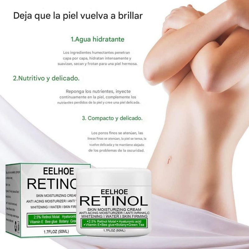 Crema Aclarante para Axilas y Cuerpo Eelhoe Retinol