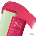 PIXI On-the-Glow Blush - Cheek 3-in-1 Lip Tinted Moistured Blush Stick Silky Brighten Blush Cream