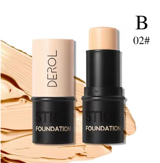 DEROL Waterproof Matte Finish Stick Foundation Concealer