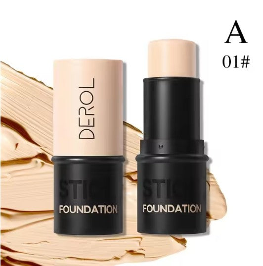 DEROL Waterproof Matte Finish Stick Foundation Concealer