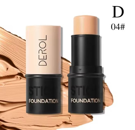 DEROL Waterproof Matte Finish Stick Foundation Concealer