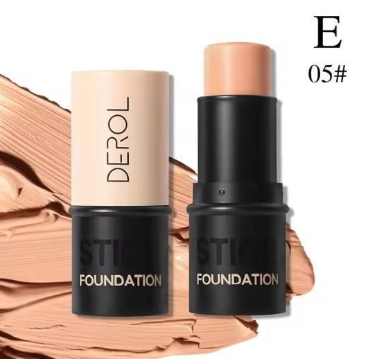 DEROL Waterproof Matte Finish Stick Foundation Concealer