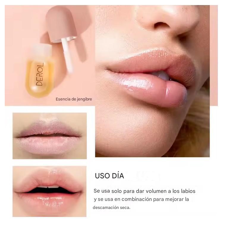 DEROL® GLOSS LIP MAXIMIZER – TRATAMIENTO VOLUMINIZADOR NATURAL DE LABIOS