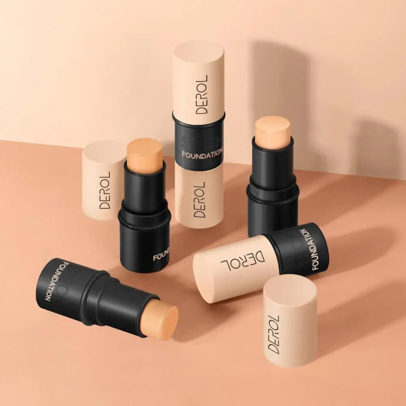 DEROL Waterproof Matte Finish Stick Foundation Concealer