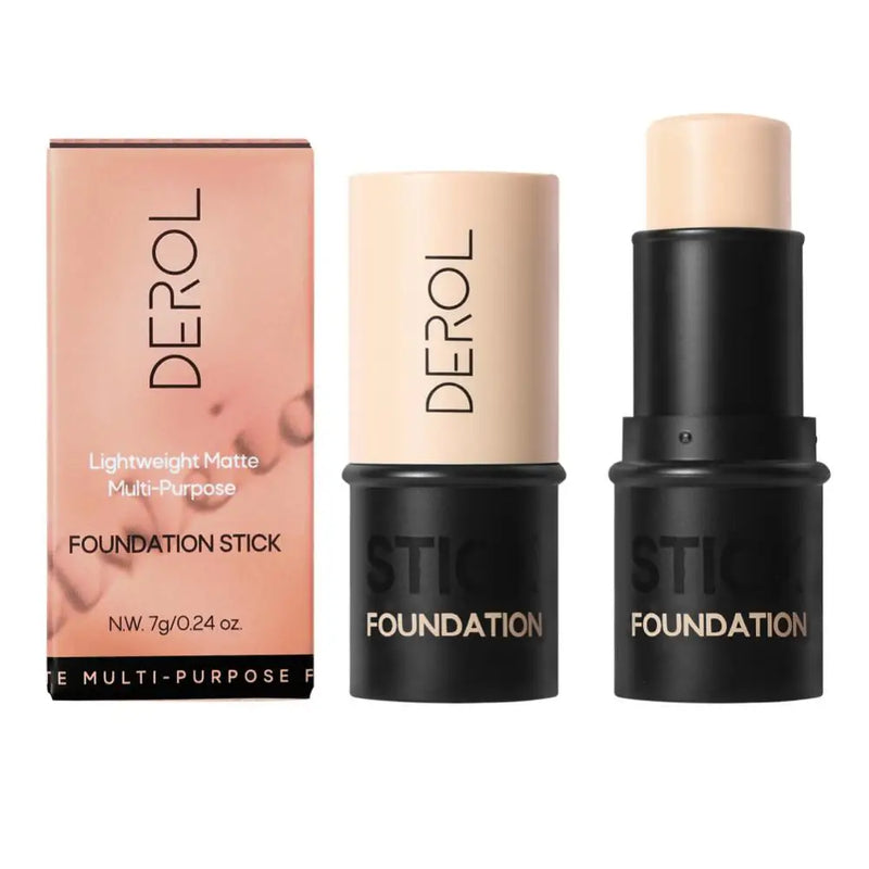 DEROL Waterproof Matte Finish Stick Foundation Concealer